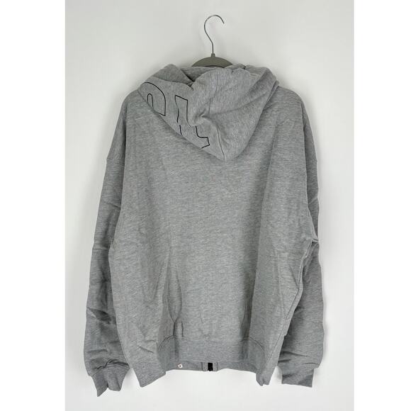 RawGear Full Zip Hoodie Pullover Mens Size Large Grey Black New Athletic BM534 - Picture 7 of 8